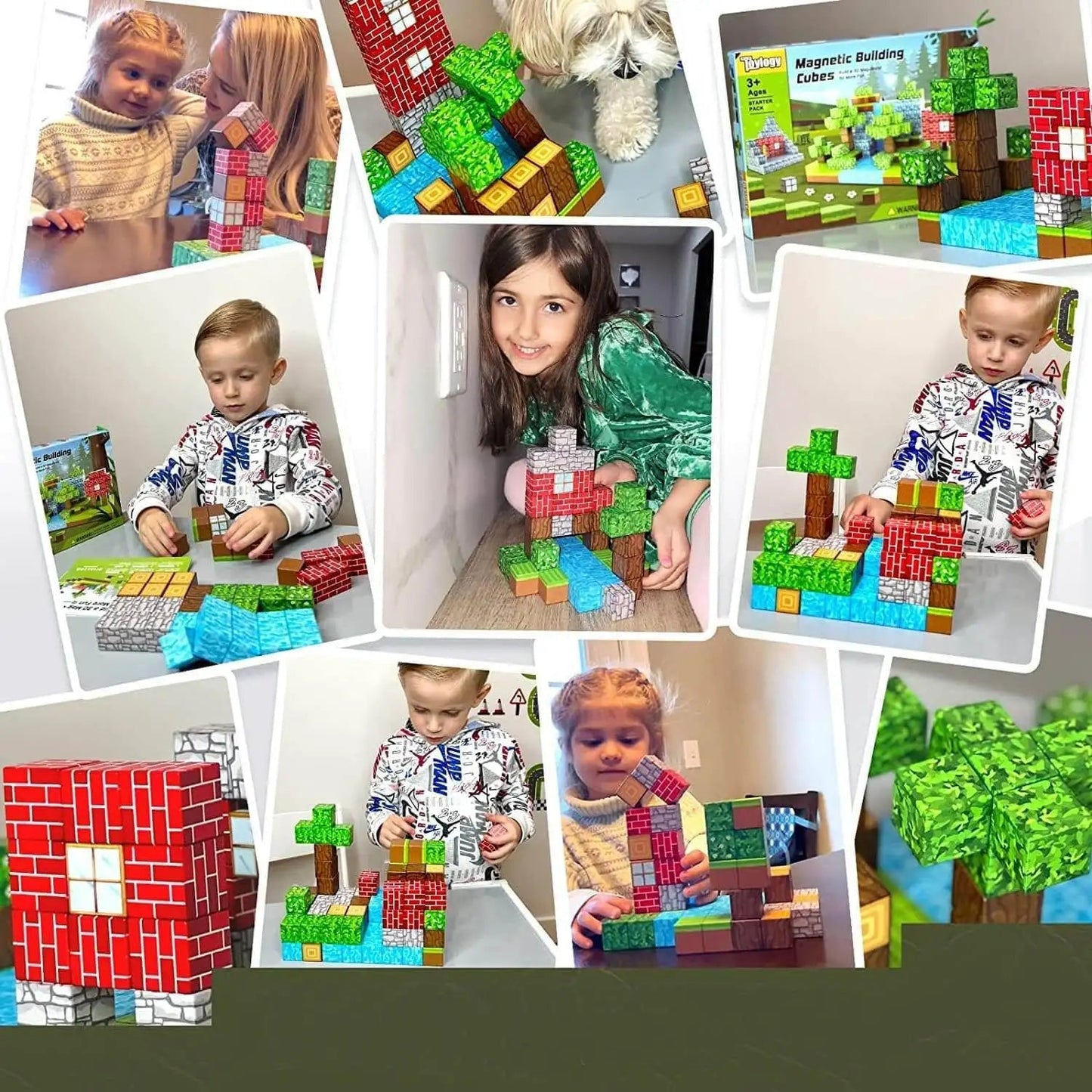 Magnetic Building Blocks Set - Starter Set for kids and family play, image 8