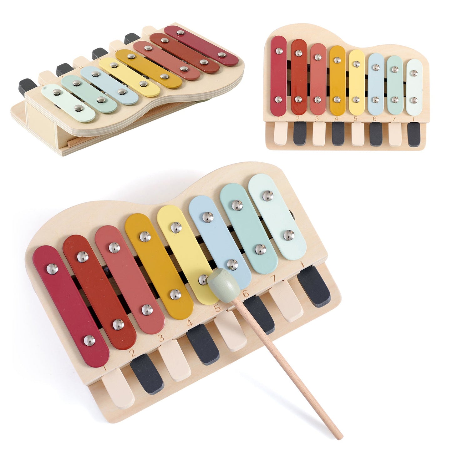 Screen free music toy for kids and toddlers