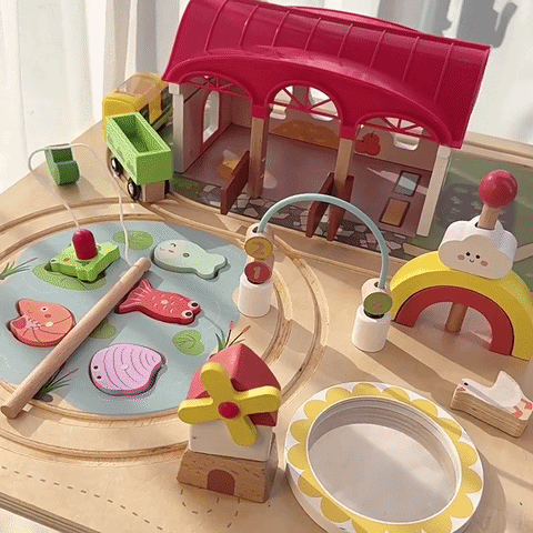 9-in-1 Kids Activity Table for kids and family play, image 2