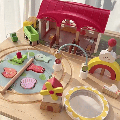 9-in-1 Kids Activity Table for kids and family play, image 2