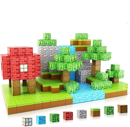 Magnetic Building Blocks Set - Blocks 15 for kids and family play, image 10