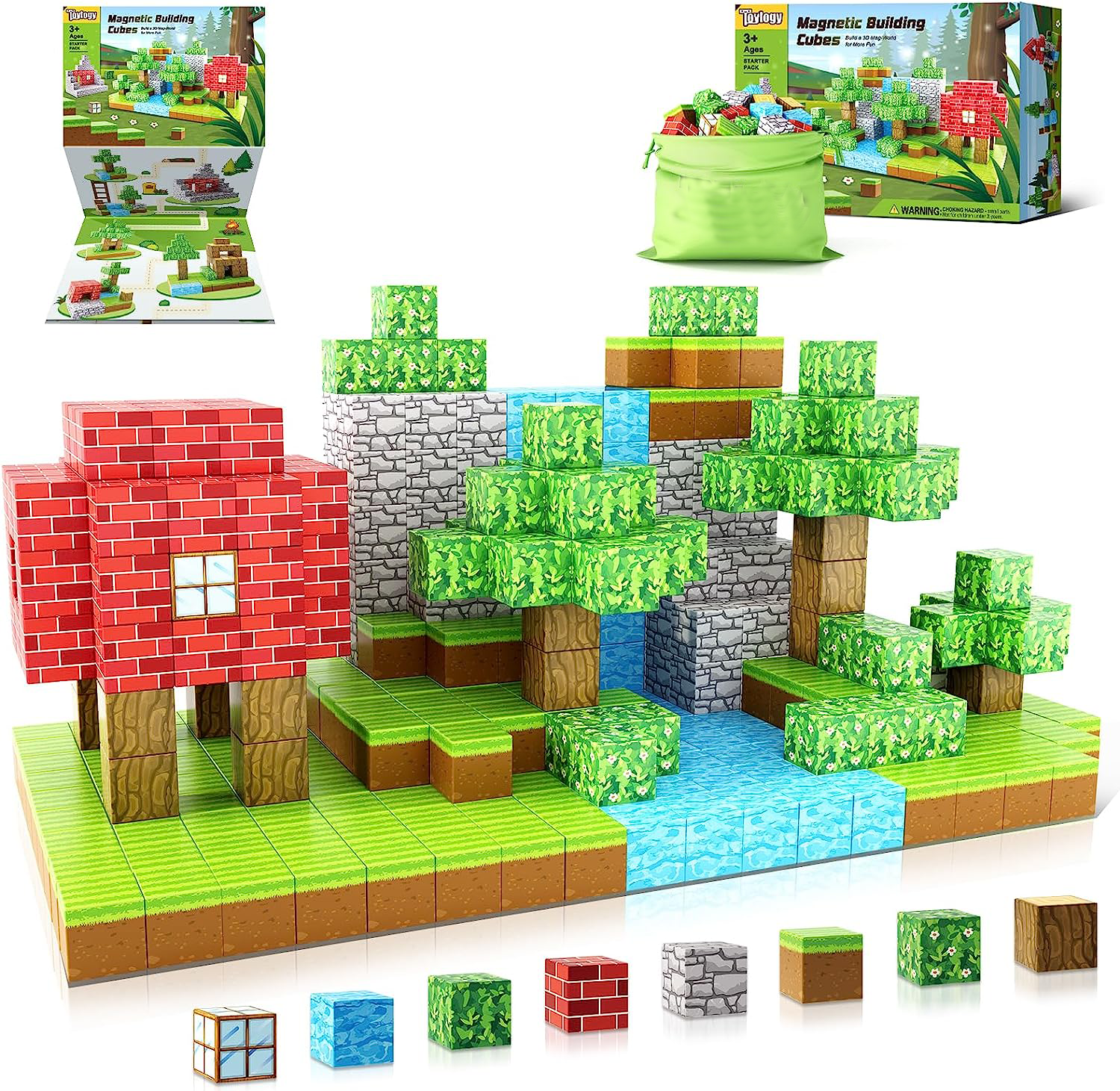 Magnetic Building Blocks Set - Premium Set for kids and family play, image 11
