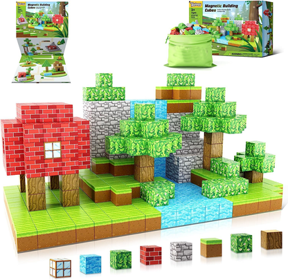 Magnetic Building Blocks Set - Premium Set for kids and family play, image 11