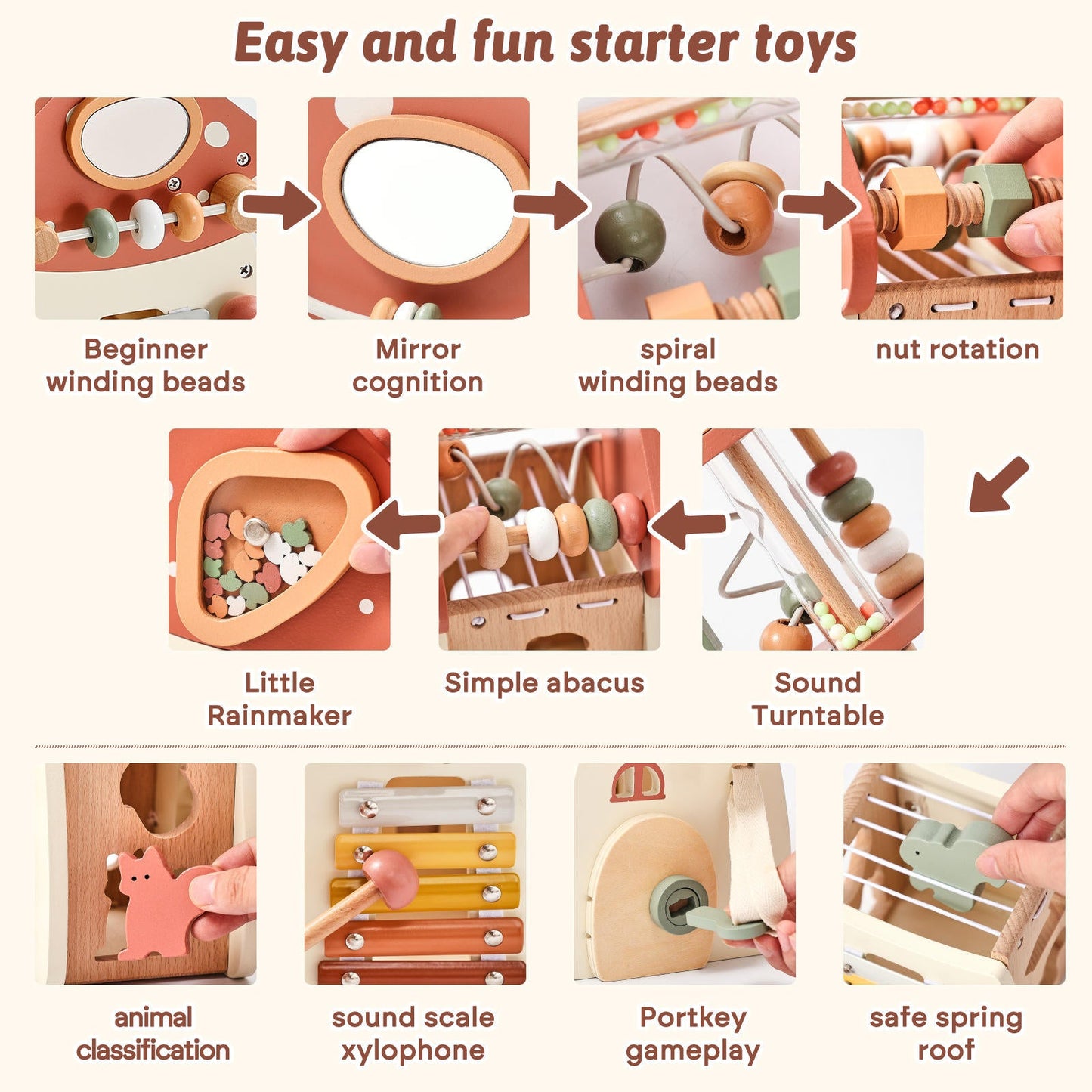 2 in 1 xylophone and piano toy for children
