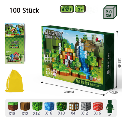 Magnetic Building Blocks Set - Play Set for kids and family play, image 9