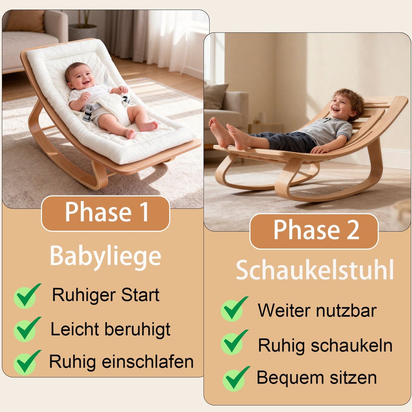2-in-1 Kids Chair for kids and family play, image 2