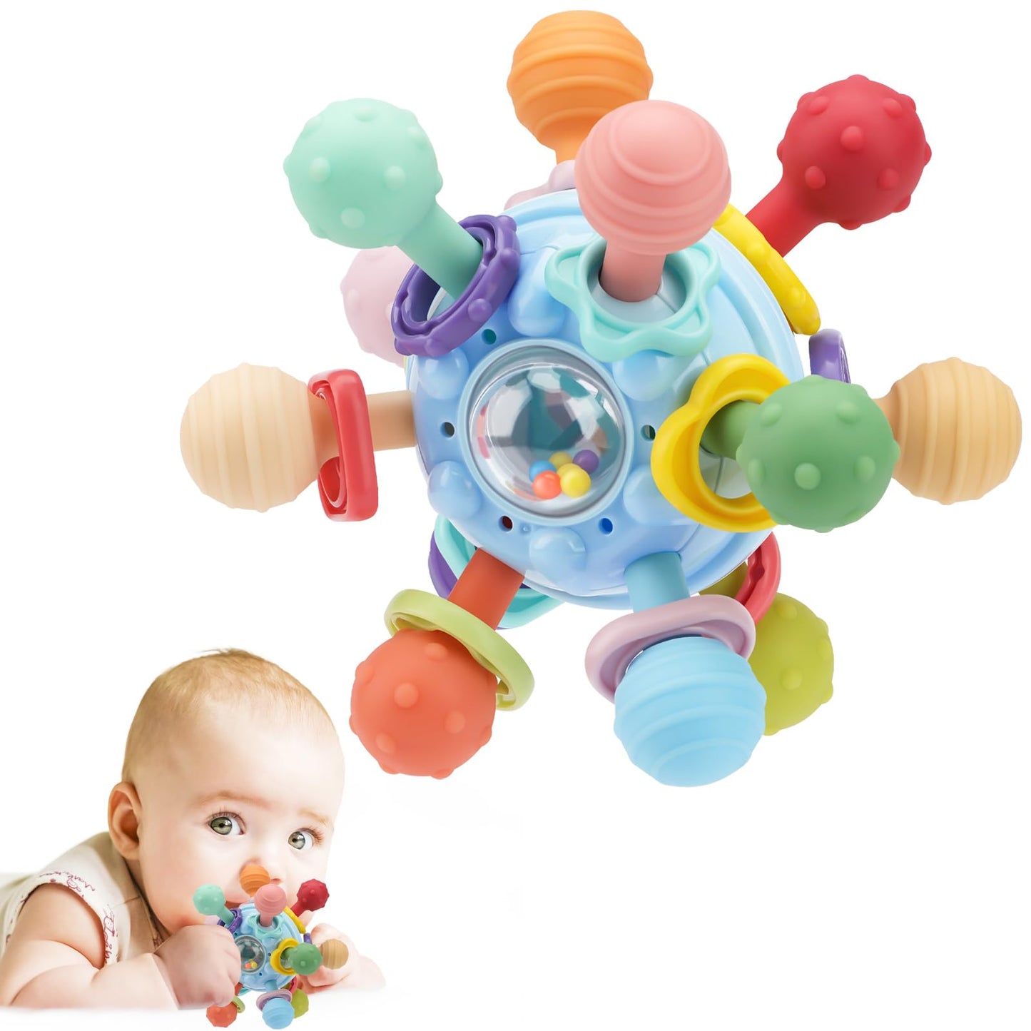 colorful sensory toy supporting baby development
