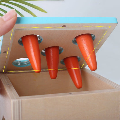 5-in-1 Wooden Activity Cube for kids and family play, image 5