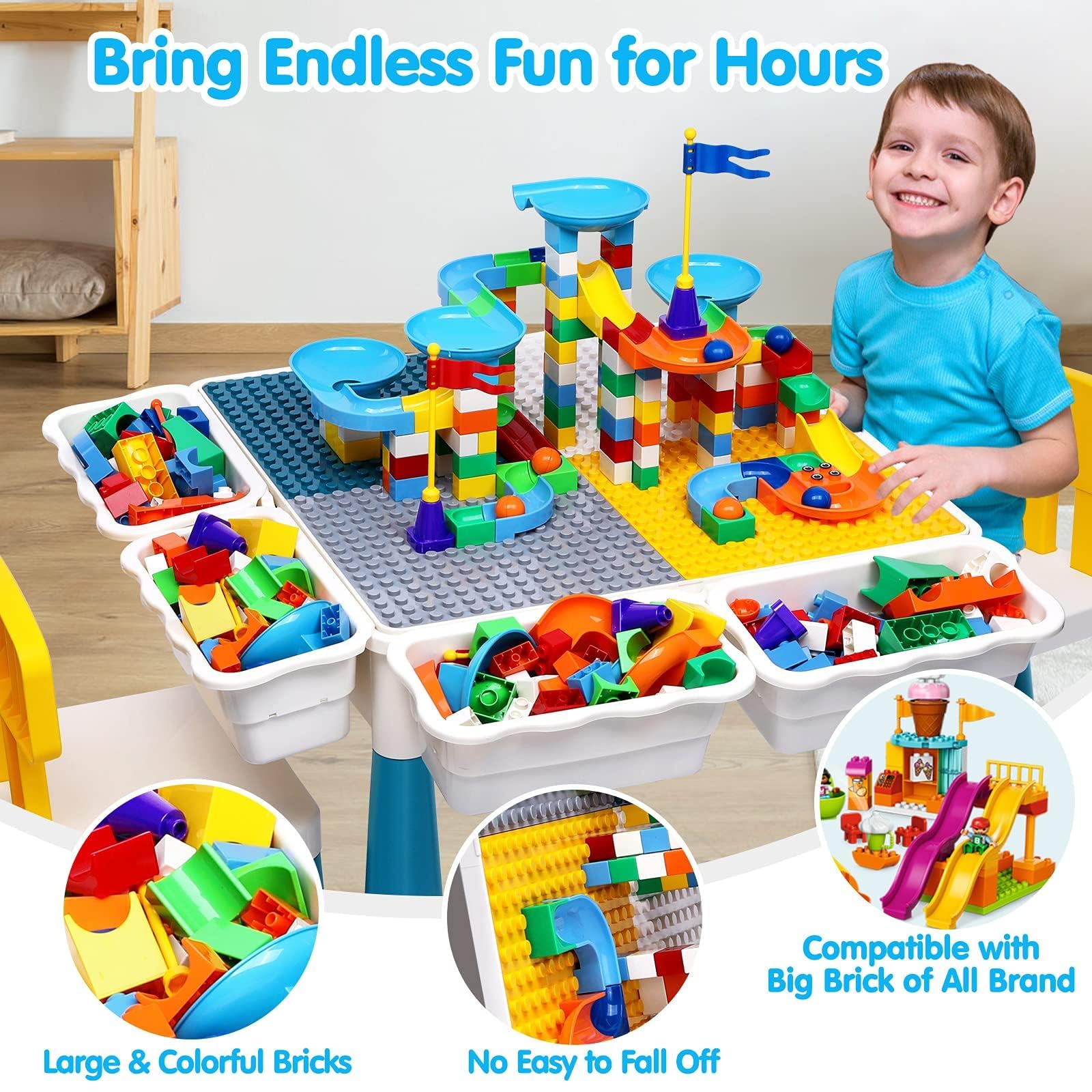 Kids Activity Table for kids and family play, image 12