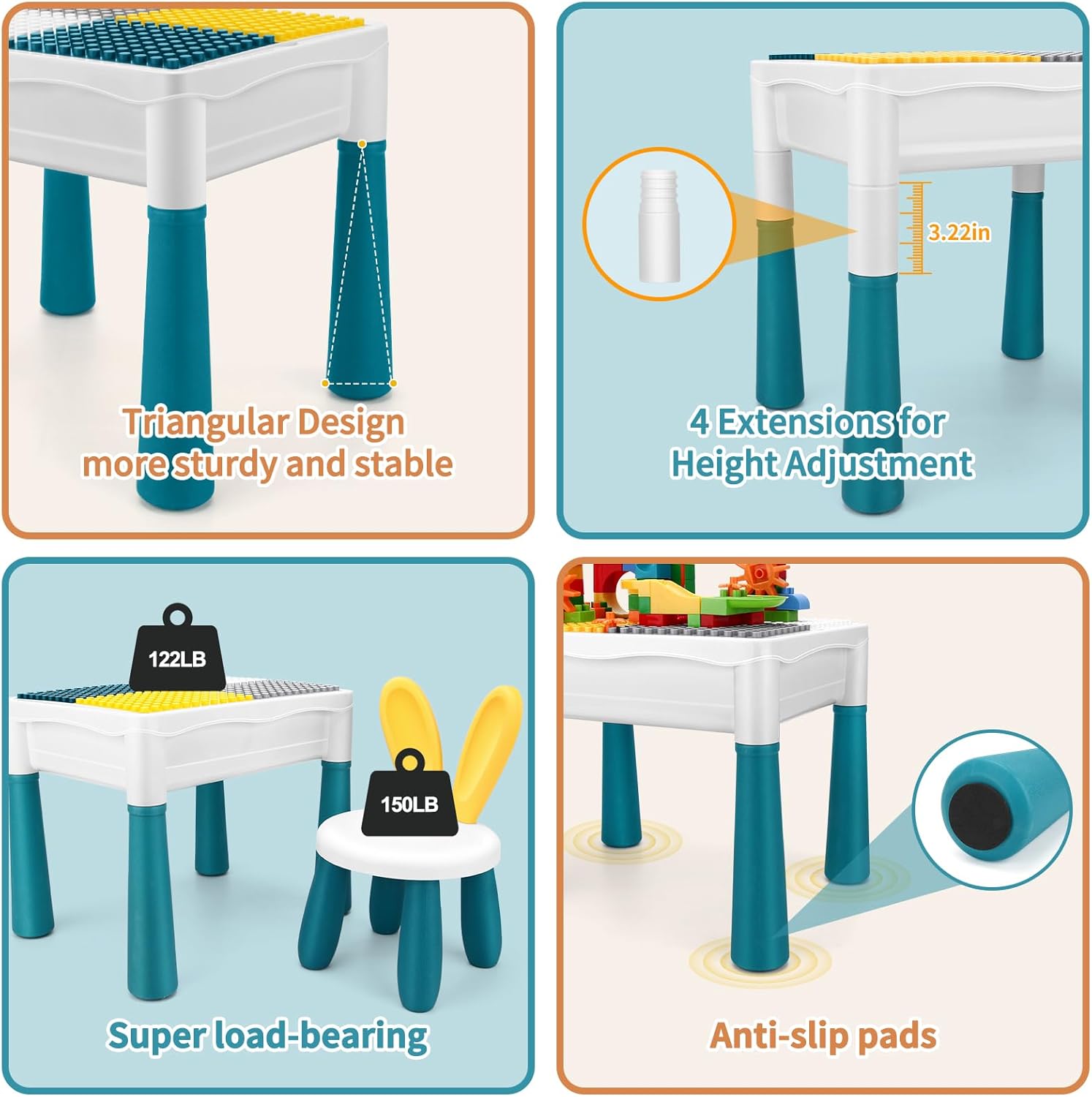 Kids Activity Table for kids and family play, image 7