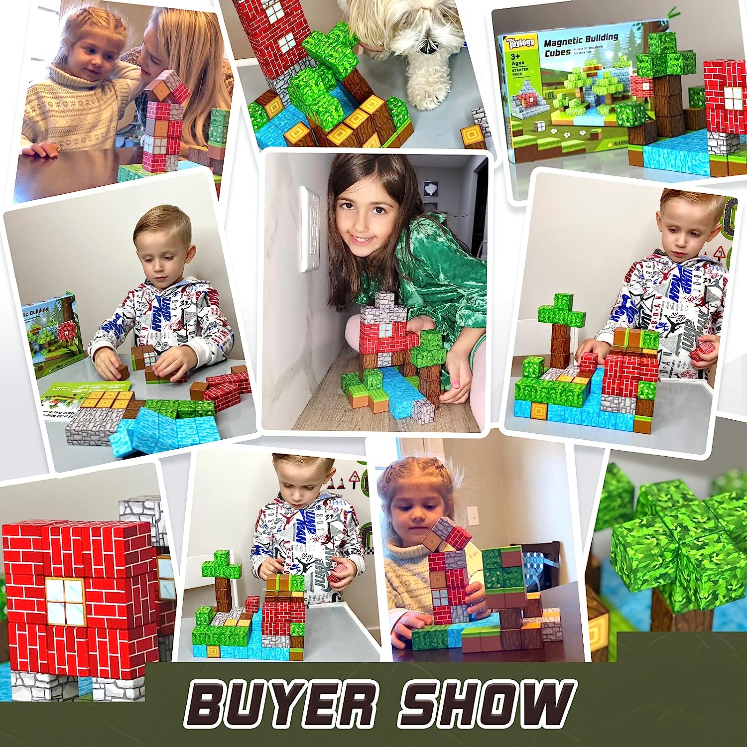 Magnetic Building Blocks Set - Premium Set for kids and family play, image 9