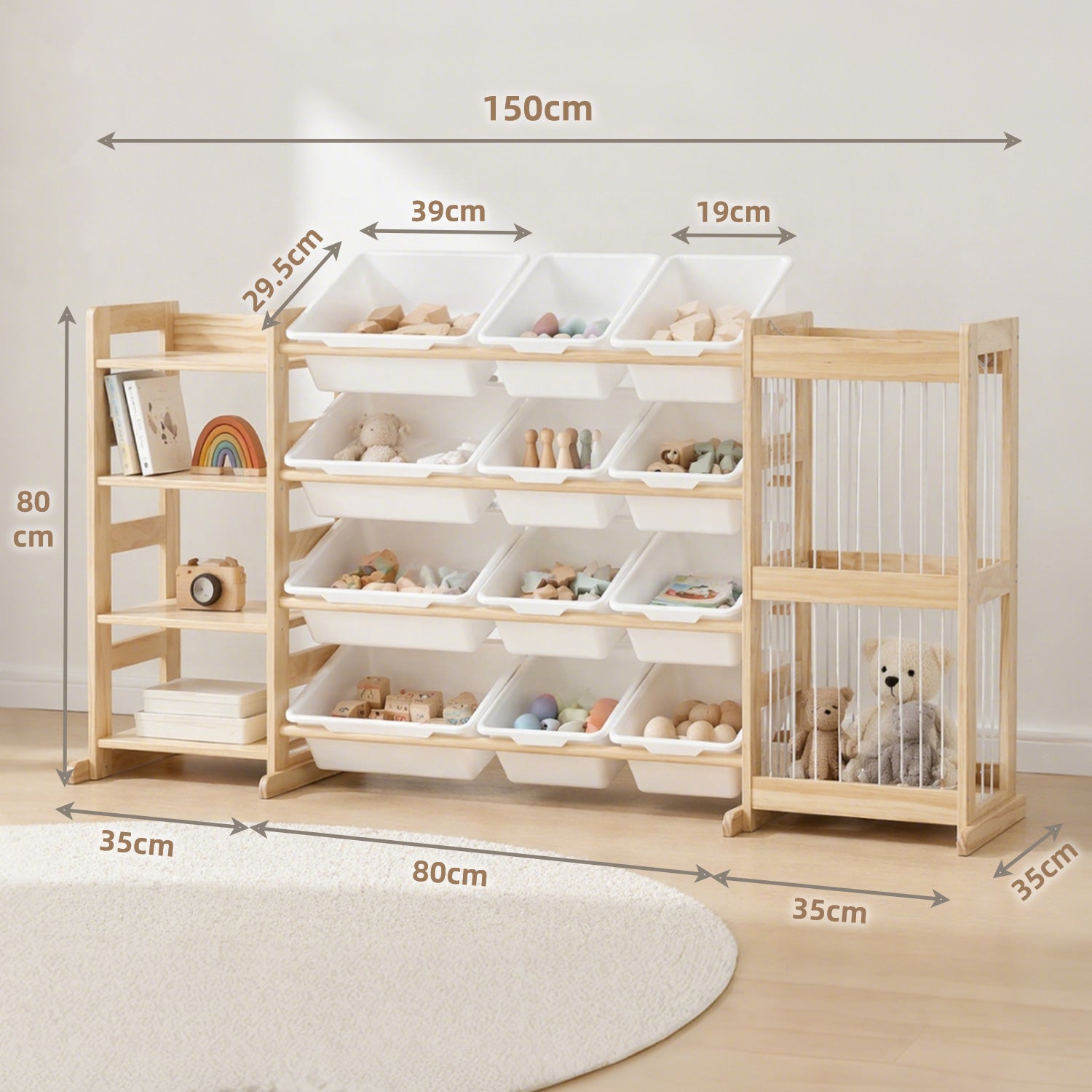 Toy Storage Organizer for kids and family play, image 7