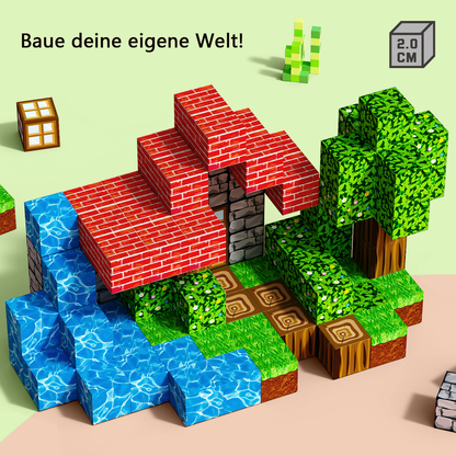 Magnetic Building Blocks Set - Play Set for kids and family play, image 3