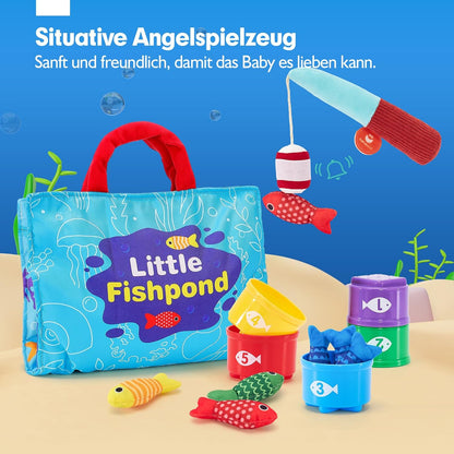 Wooden Fishing Game for kids and family play, image 9