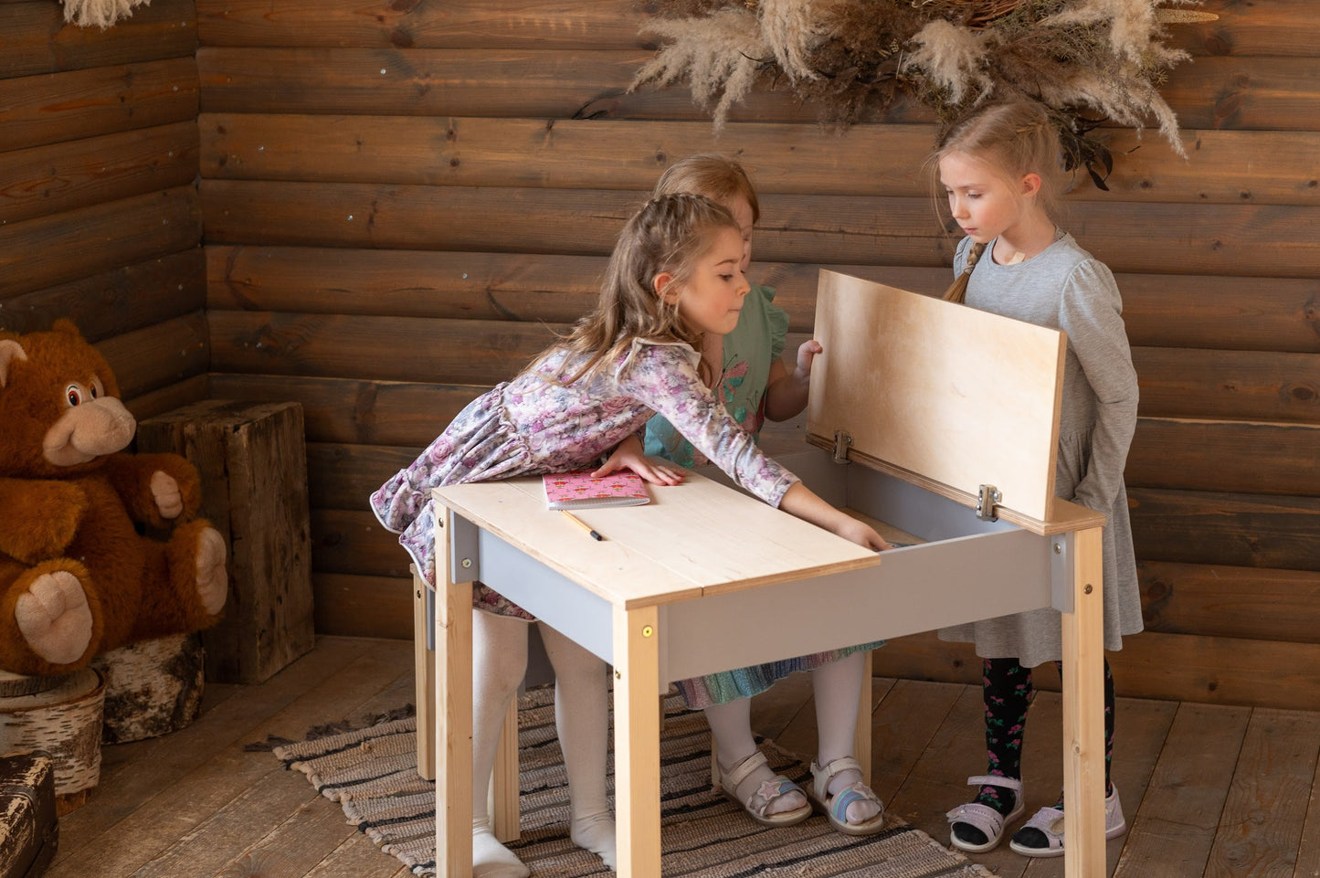 2-in-1 Kids Step Stool - with Storage for kids and family play, image 9