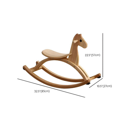Wooden Rocking Horse for kids and family play, image 7