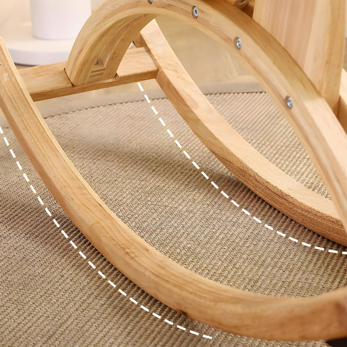 Wooden Rocking Horse for kids and family play, image 9