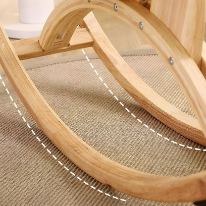 Wooden Rocking Horse for kids and family play, image 9