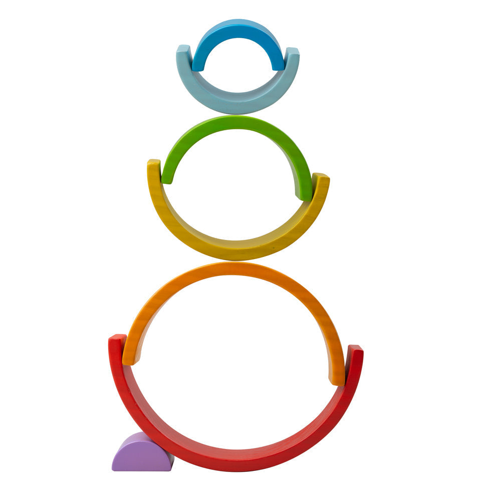 Wooden Stacking Toy for kids and family play, image 4