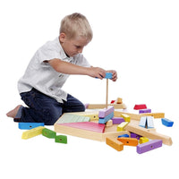 Wooden Stacking Toy - Play Set for kids and family play, image 3