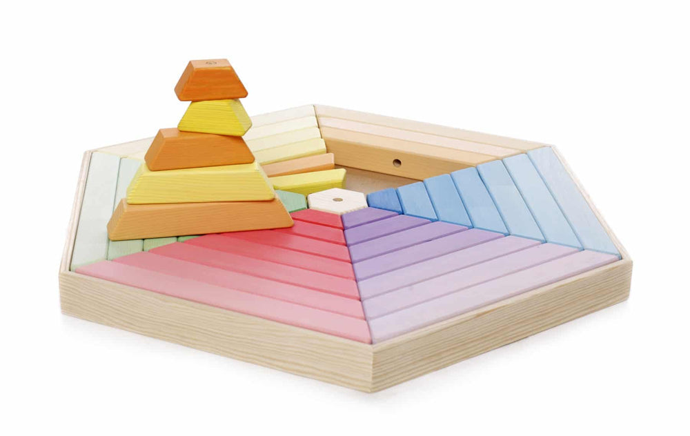 Wooden Stacking Toy - Play Set for kids and family play, image 4