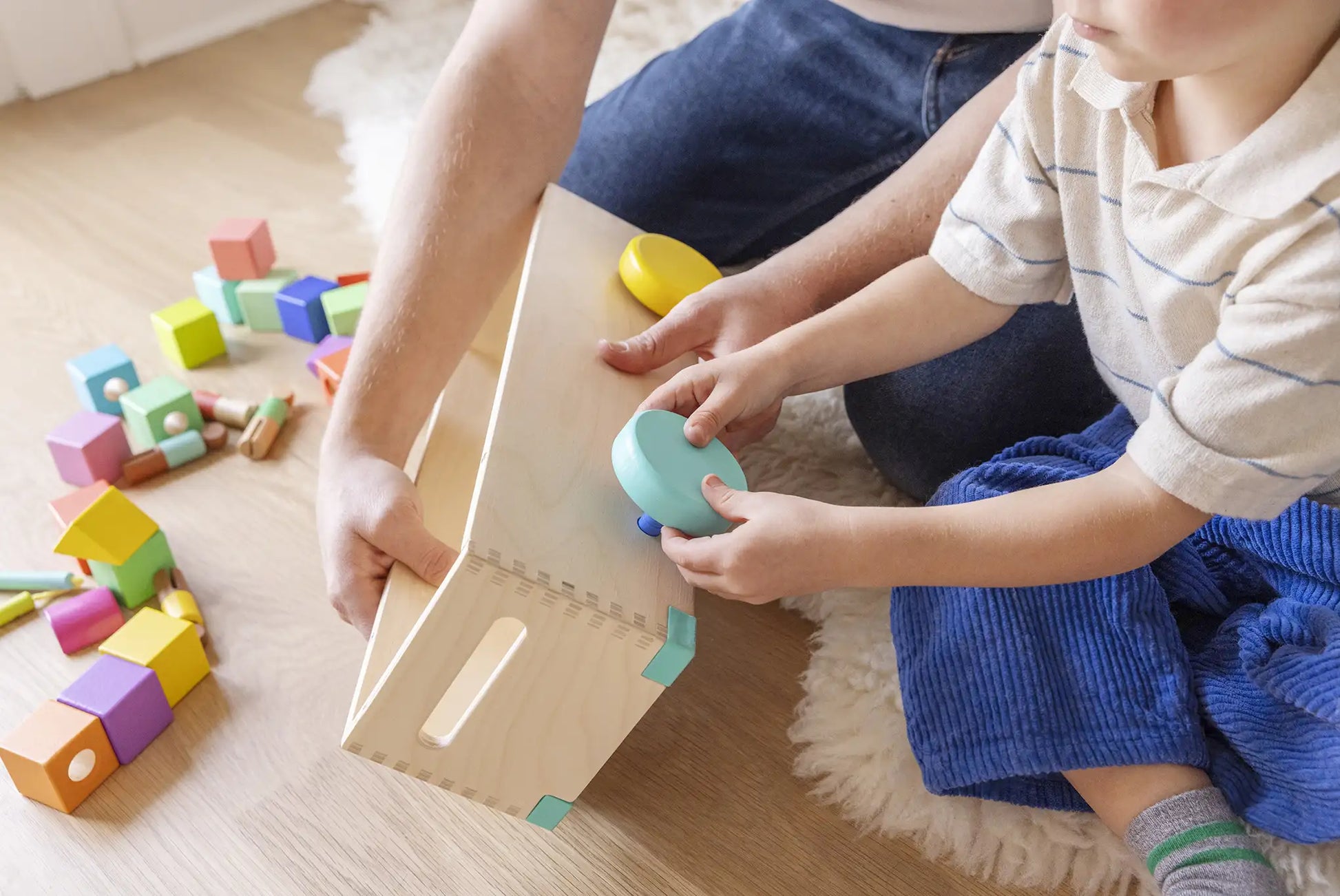 Compact Wooden Puzzle for kids and family play, image 4