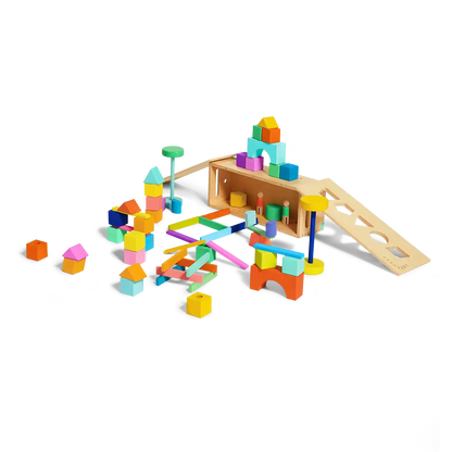 Compact Wooden Puzzle for kids and family play, image 1