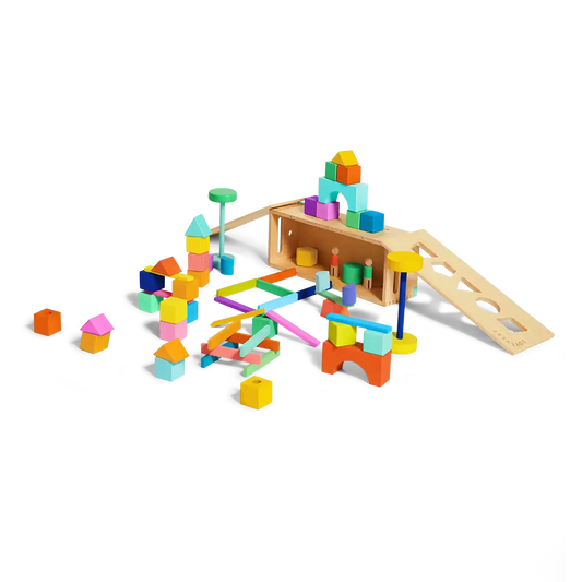 Compact Wooden Puzzle for kids and family play, image 1