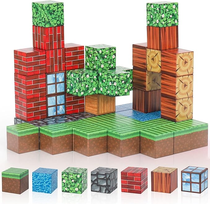 Magnetic Building Blocks Set - Blocks 15 for kids and family play, image 11