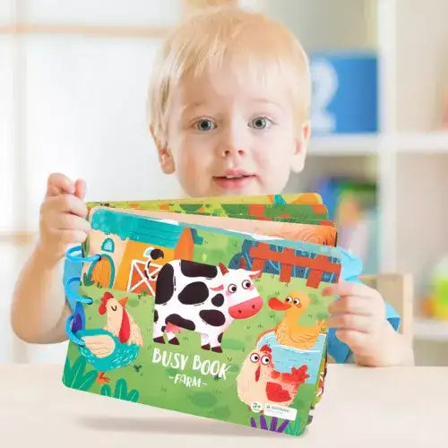 Baby Sensory Cloth Book Set - Classic Set for kids and family play, image 3