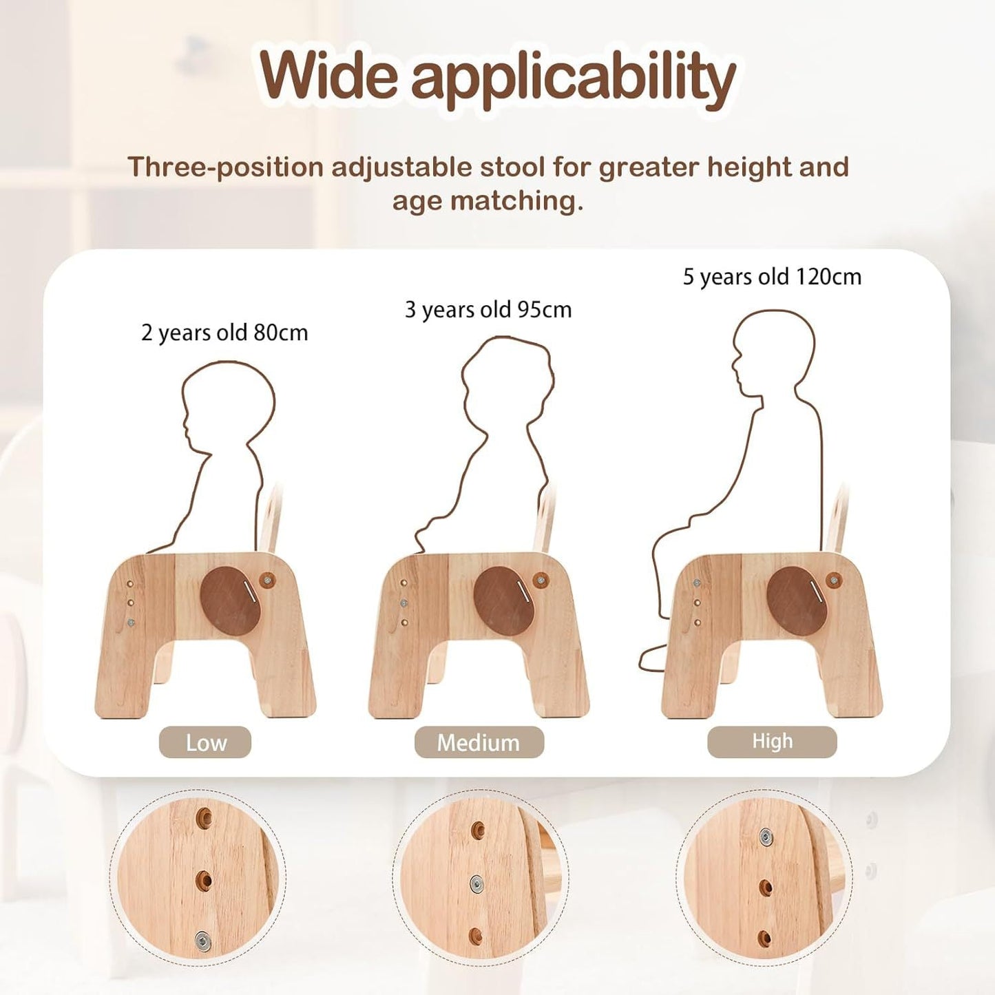 Adjustable Kids Chair for kids and family play, image 4