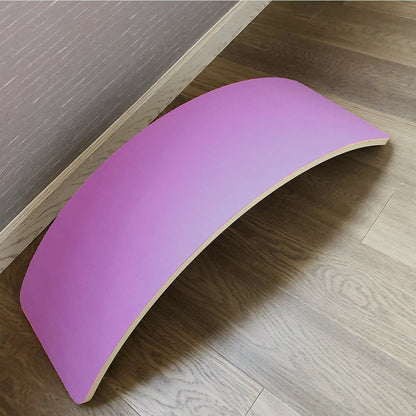 Wooden Balance Board - Rainbow for kids and family play, image 15