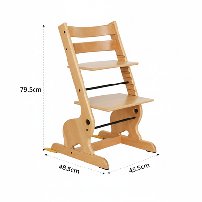 Wooden High Chair for kids and family play, image 8