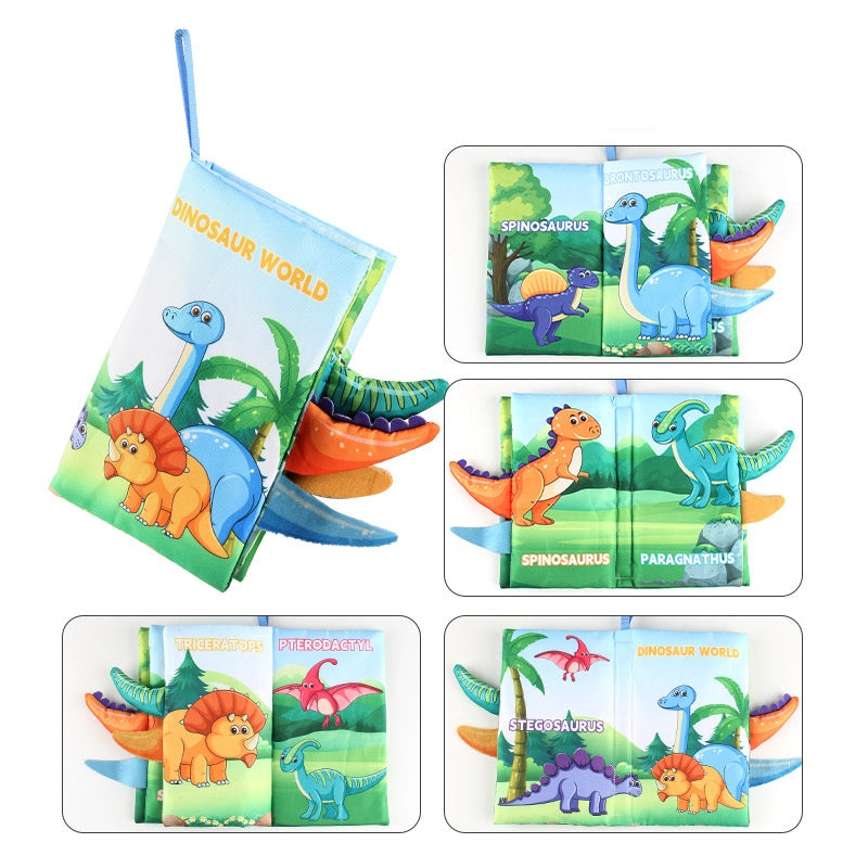 BPA free soft baby cloth book made with gentle fabric material