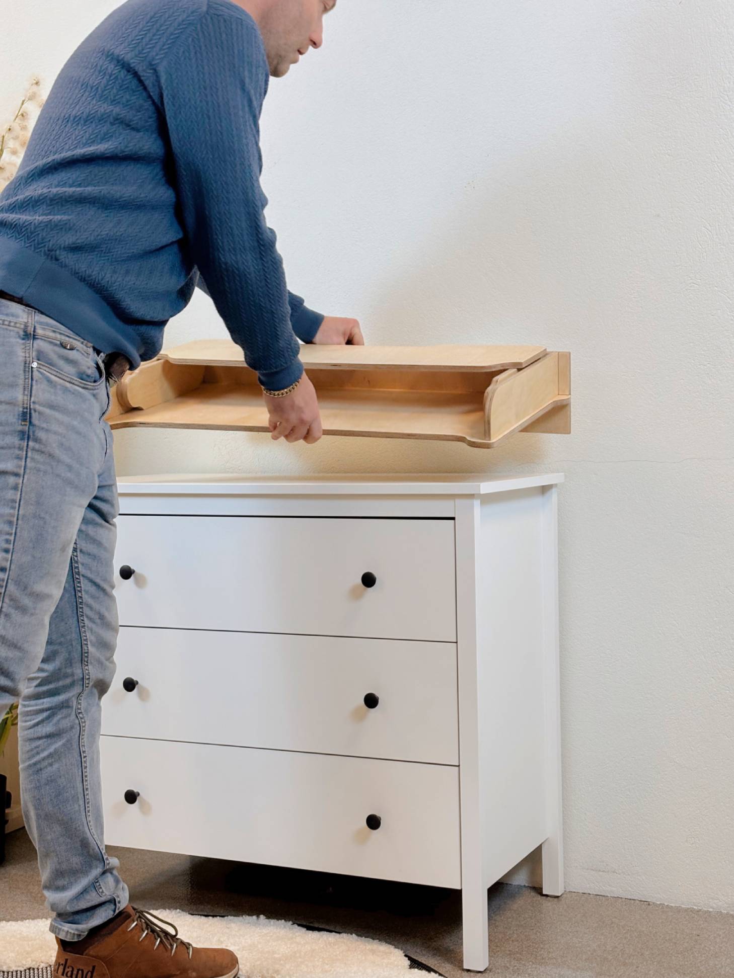Wooden Changing Table Topper for kids and family play, image 11