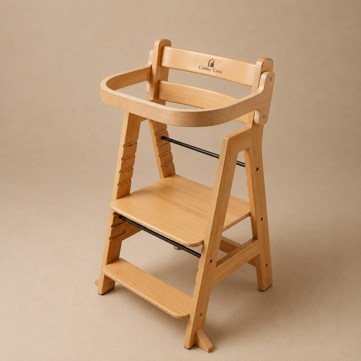 Child learning chair designed for everyday home activities