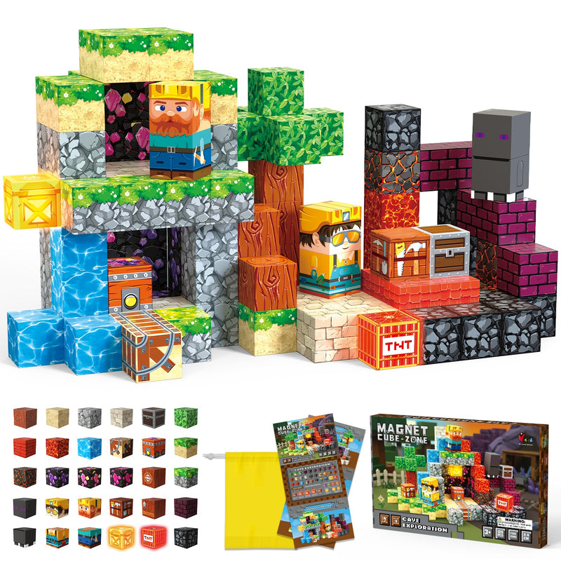 Creative building blocks encouraging imagination
