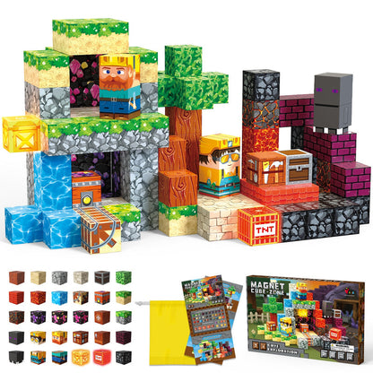 Creative building blocks encouraging imagination
