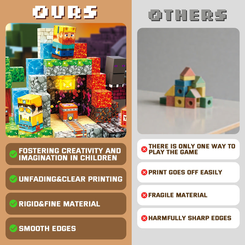 Fantasy cave building set for imaginative play
