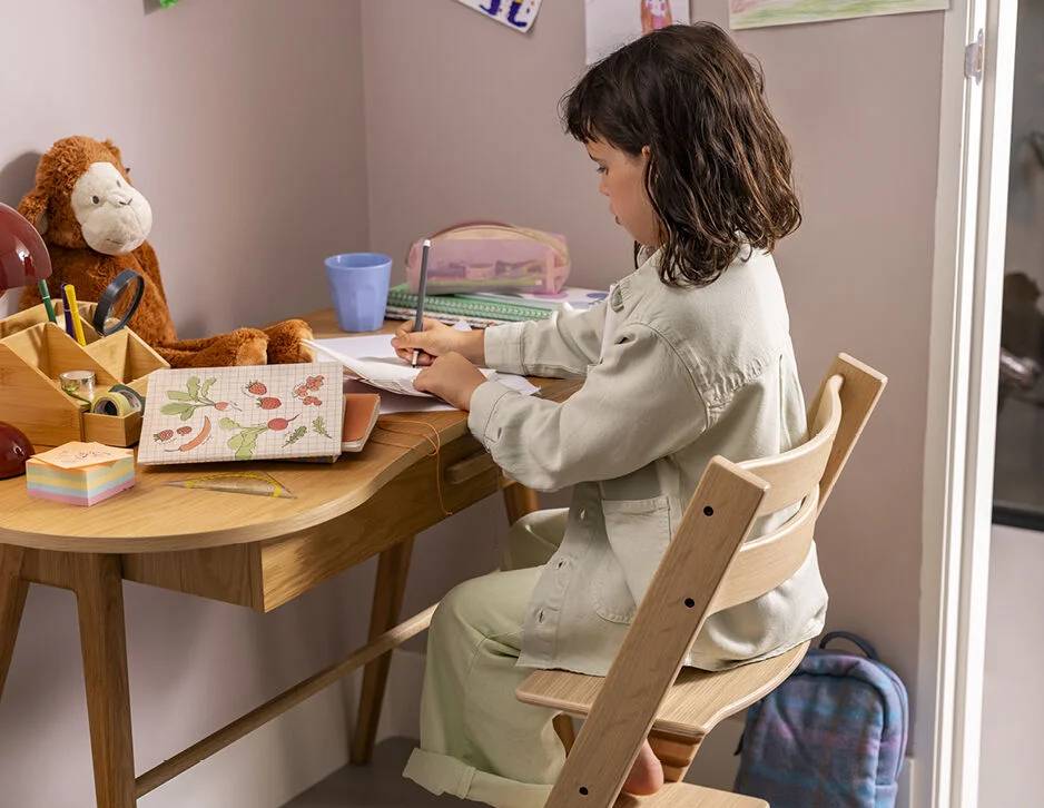 Wooden High Chair for kids and family play, image 5