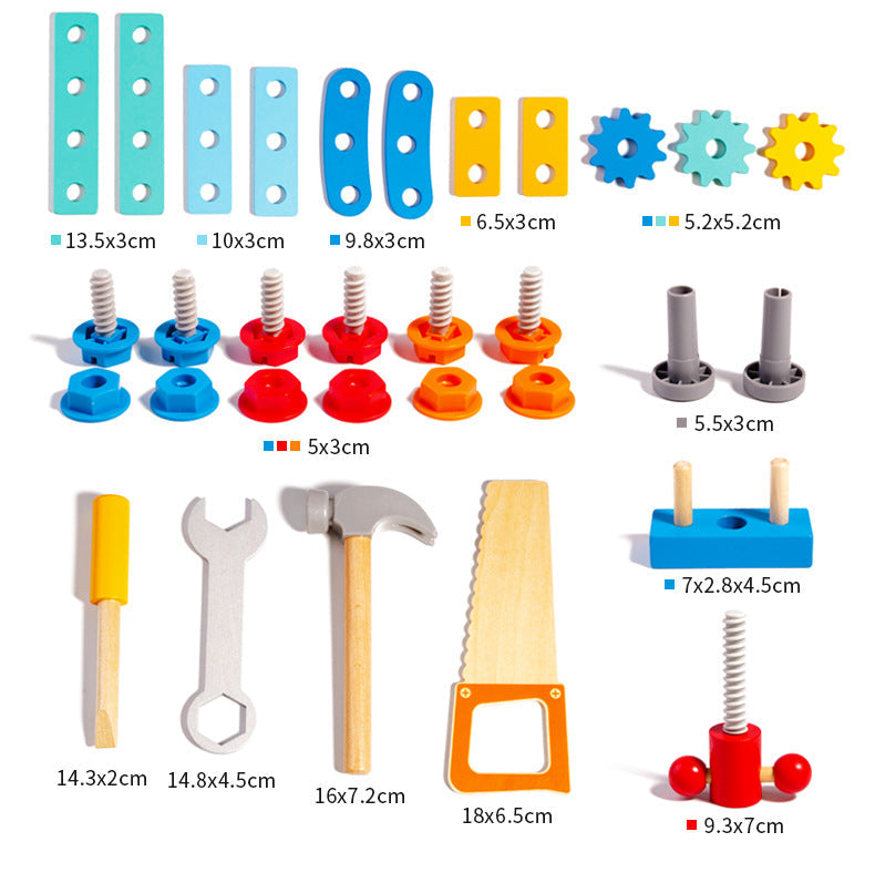 Wooden Lock and Key Activity Toy for kids and family play, image 3