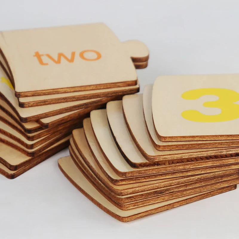 Wooden Math Learning Toy for kids and family play, image 5