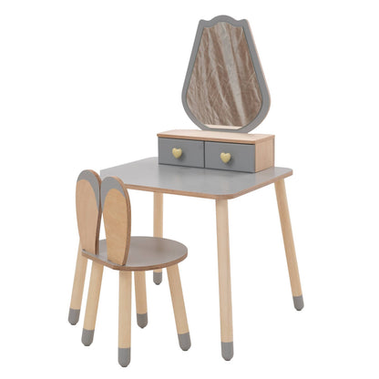 Kids Table and Chair Set - Vanity Table for kids and family play, image 14