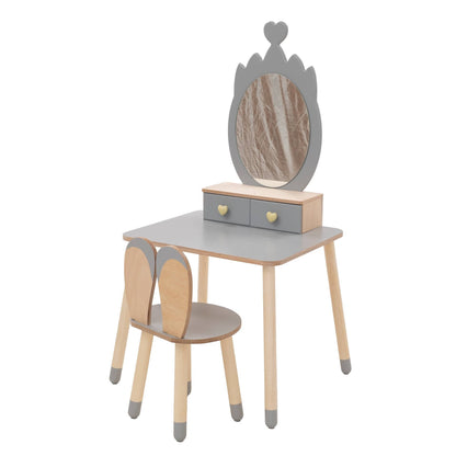 Kids Table and Chair Set - Vanity Table for kids and family play, image 13