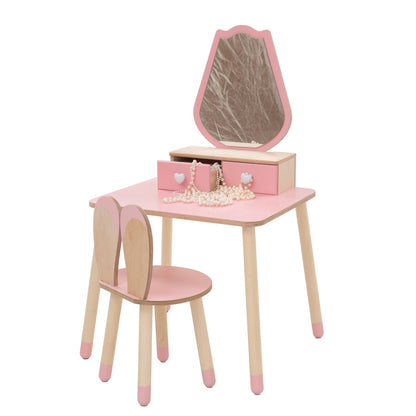 Kids Table and Chair Set - Vanity Table for kids and family play, image 10