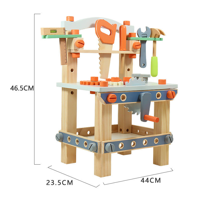 Kids Wooden Workbench for kids and family play, image 1
