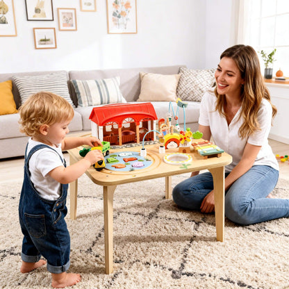 9-in-1 Kids Activity Table for kids and family play, image 3
