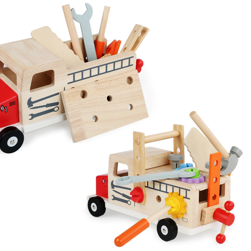 Wooden Multi-Activity Learning Toy for kids and family play, image 2