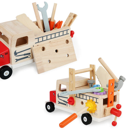 Wooden Multi-Activity Learning Toy for kids and family play, image 2