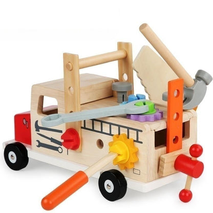 Wooden Multi-Activity Learning Toy for kids and family play, image 3